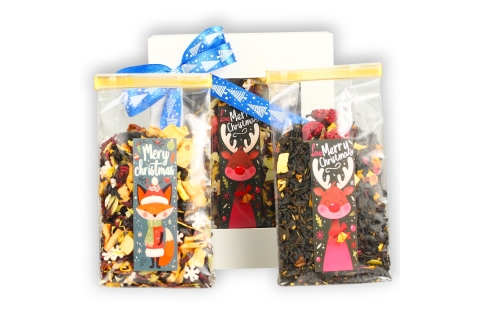 ZESTAW (16) HERBAT ŚWIĄTECZNYCH (2x50g) Idealny Na Mikołaja i Święta !!